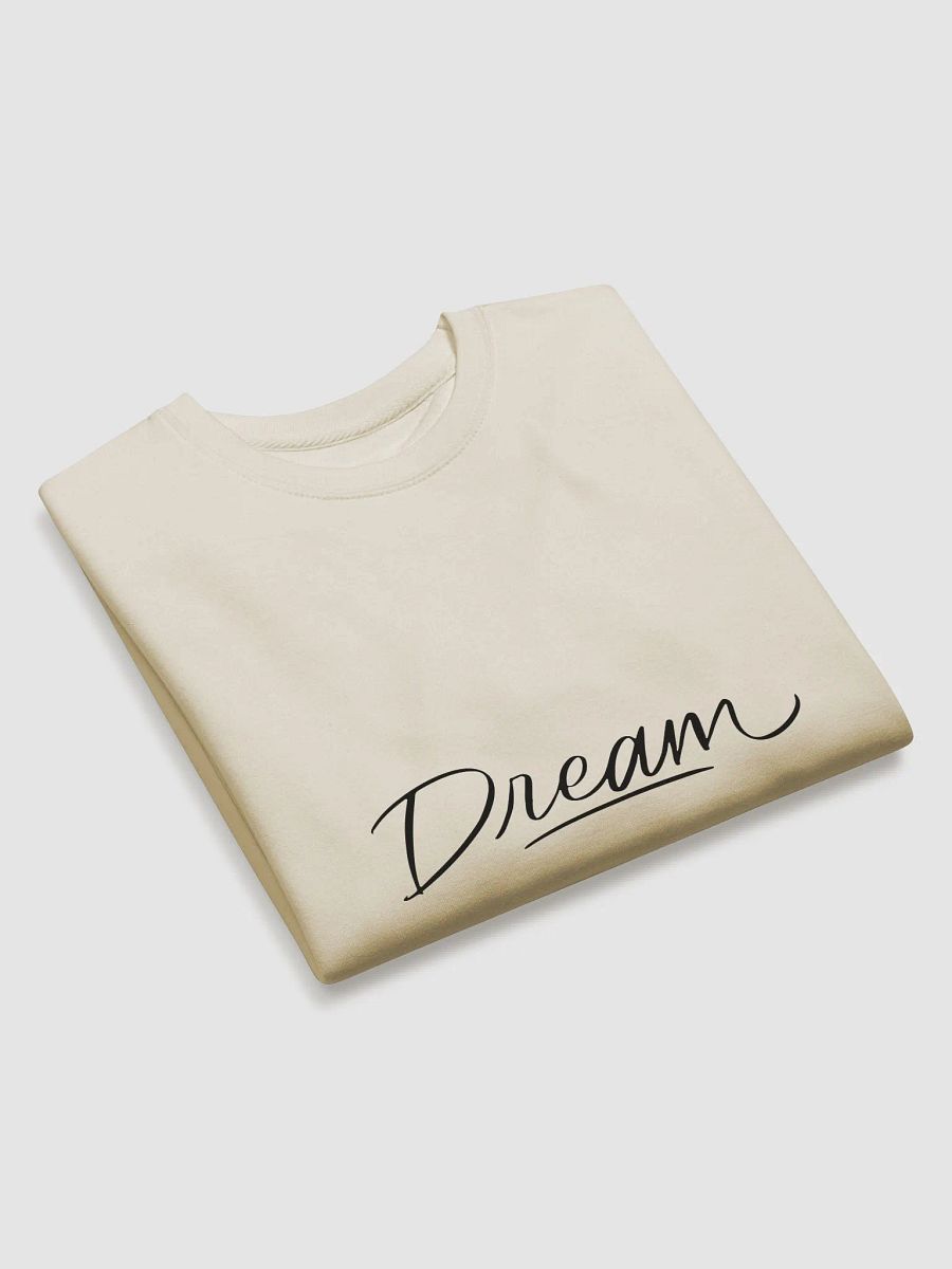 Plus Size Women's Dream Obsidian Printed Classic CrewneckLong Sleeve Pullover product image (3)