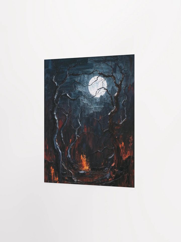 Ethereal Glow Forest Poster product image (9)