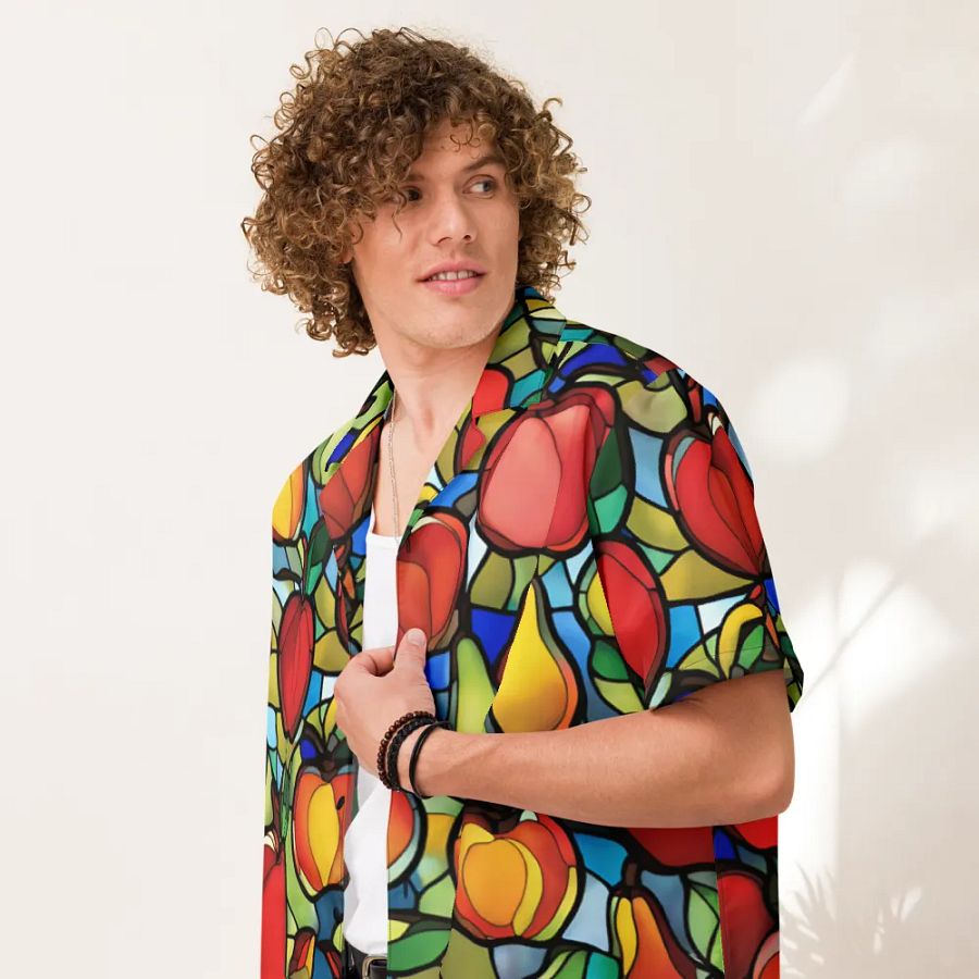Fruity Mosaic Paradise Shirt product image (7)