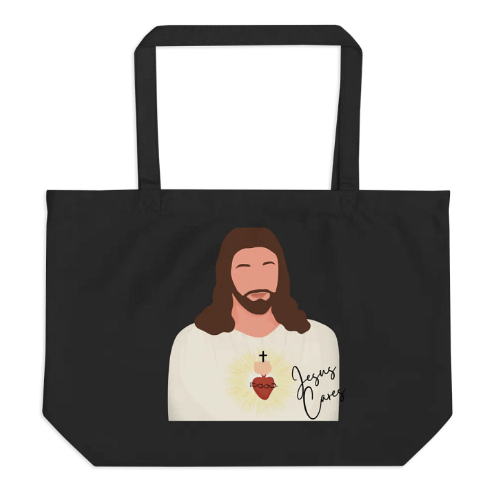 Jesus Cares Tote product image (2)
