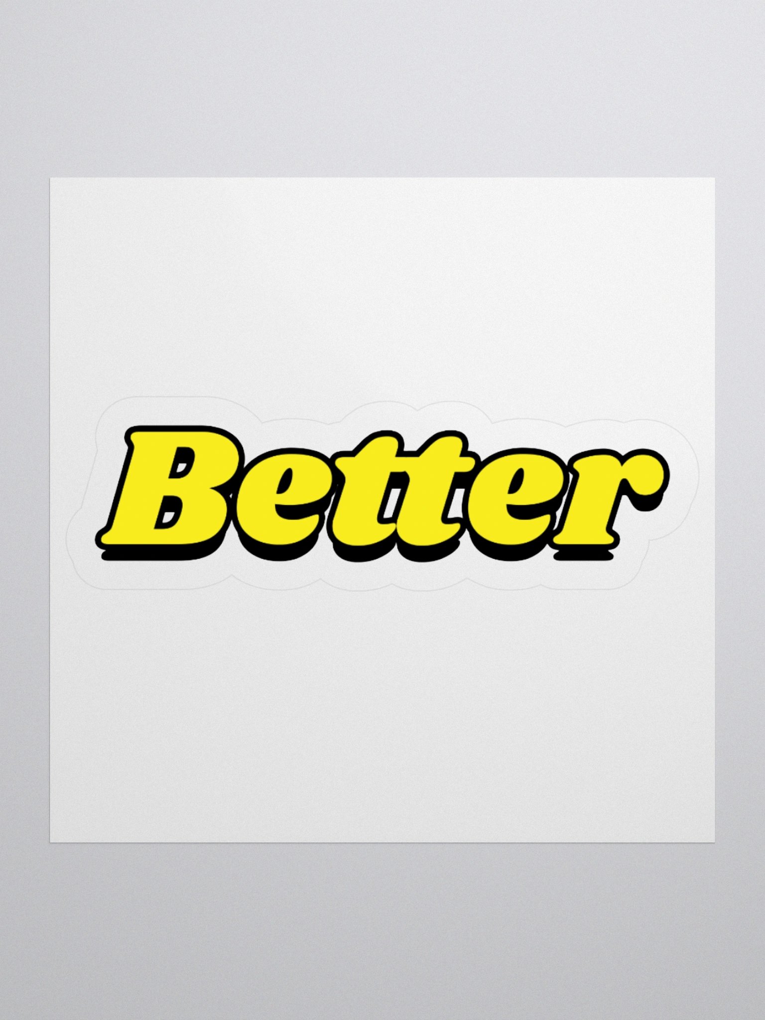 3D Better Sticker product image (1)