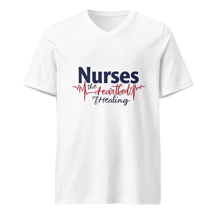 Heartbeat of Healing V-Neck Tee product image (1)