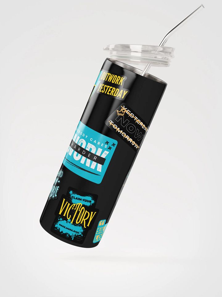 Motivational Quotes Stainless Steel Tumbler product image (2)