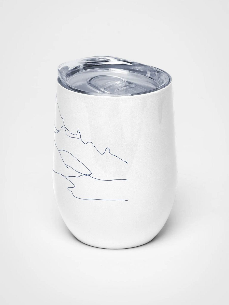 Gilbert Peak wine tumbler (plain sketch) product image (5)
