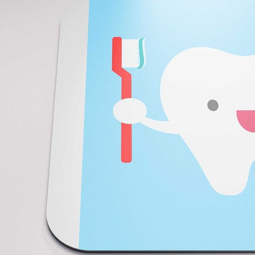 Happy Tooth Classic Mouse Pad
Unlock all-over designs by printing on this 3mm-thick soft polyester mouse pad. Gift it to your...