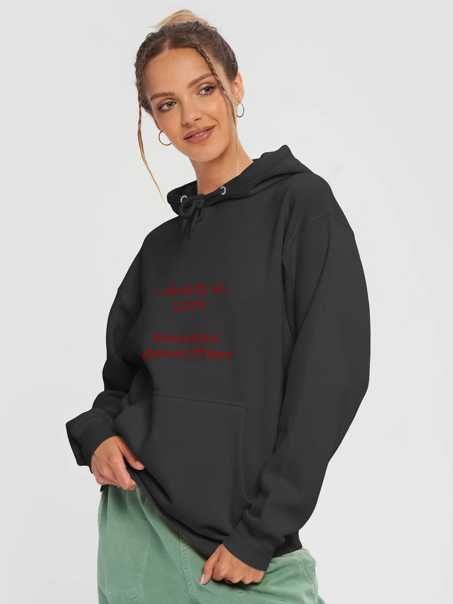 Fashionably Late Hoodie product image (3)