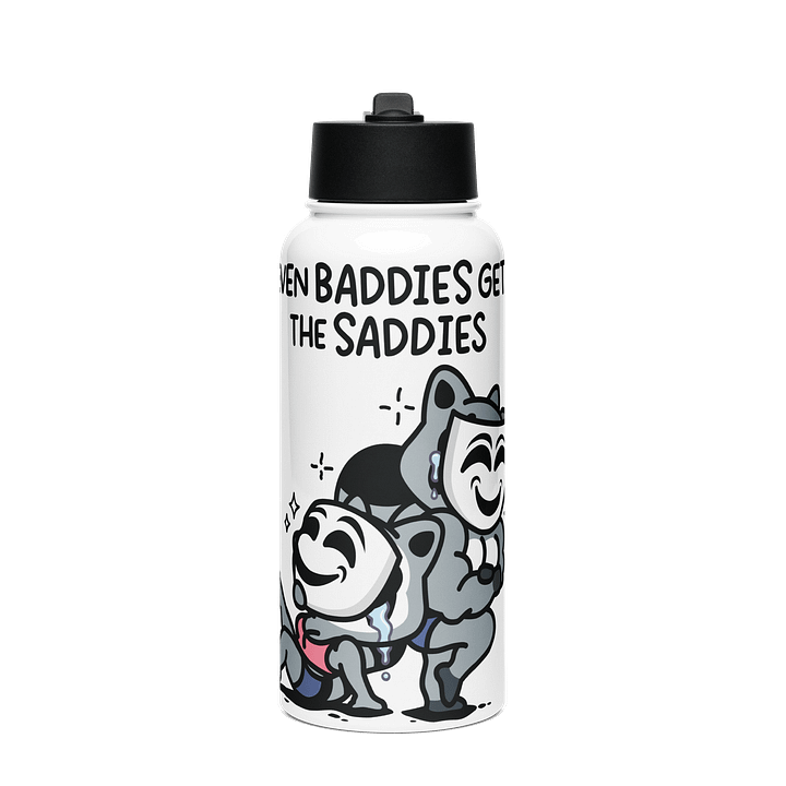 Baddies Get Saddies Water Bottle product image (1)