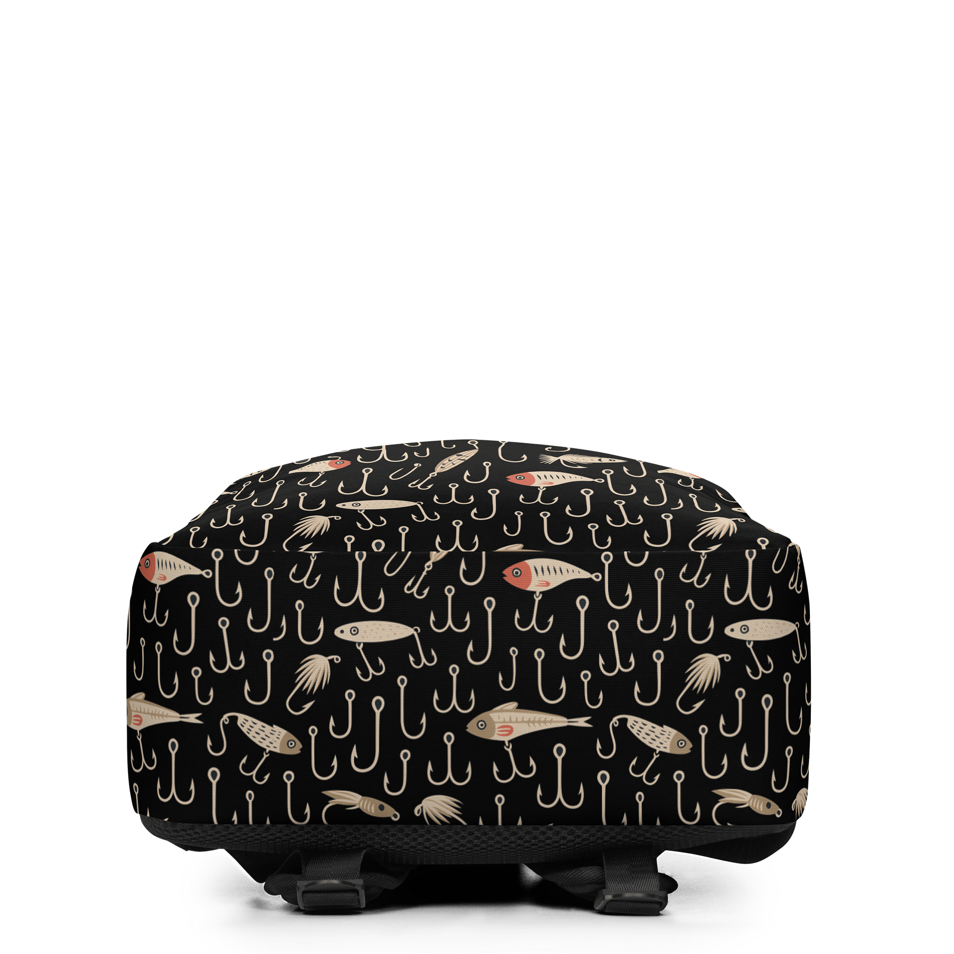 Fisherman’s Backpack – Hooks & Lures Pattern product image (4)