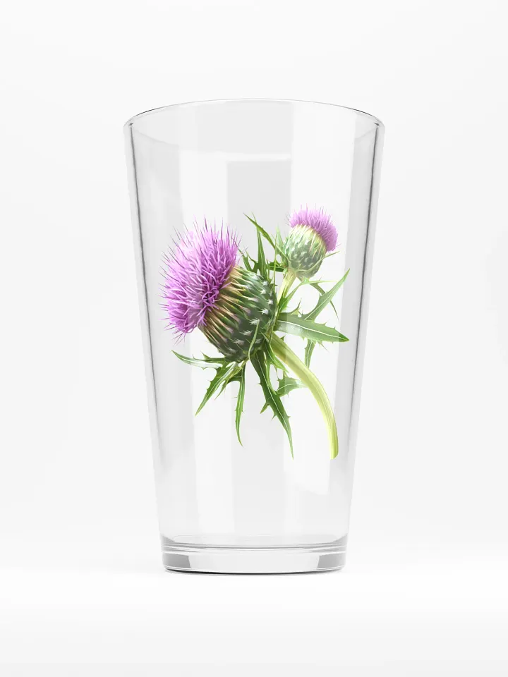 Purple Thistle Pint Glass product image (1)