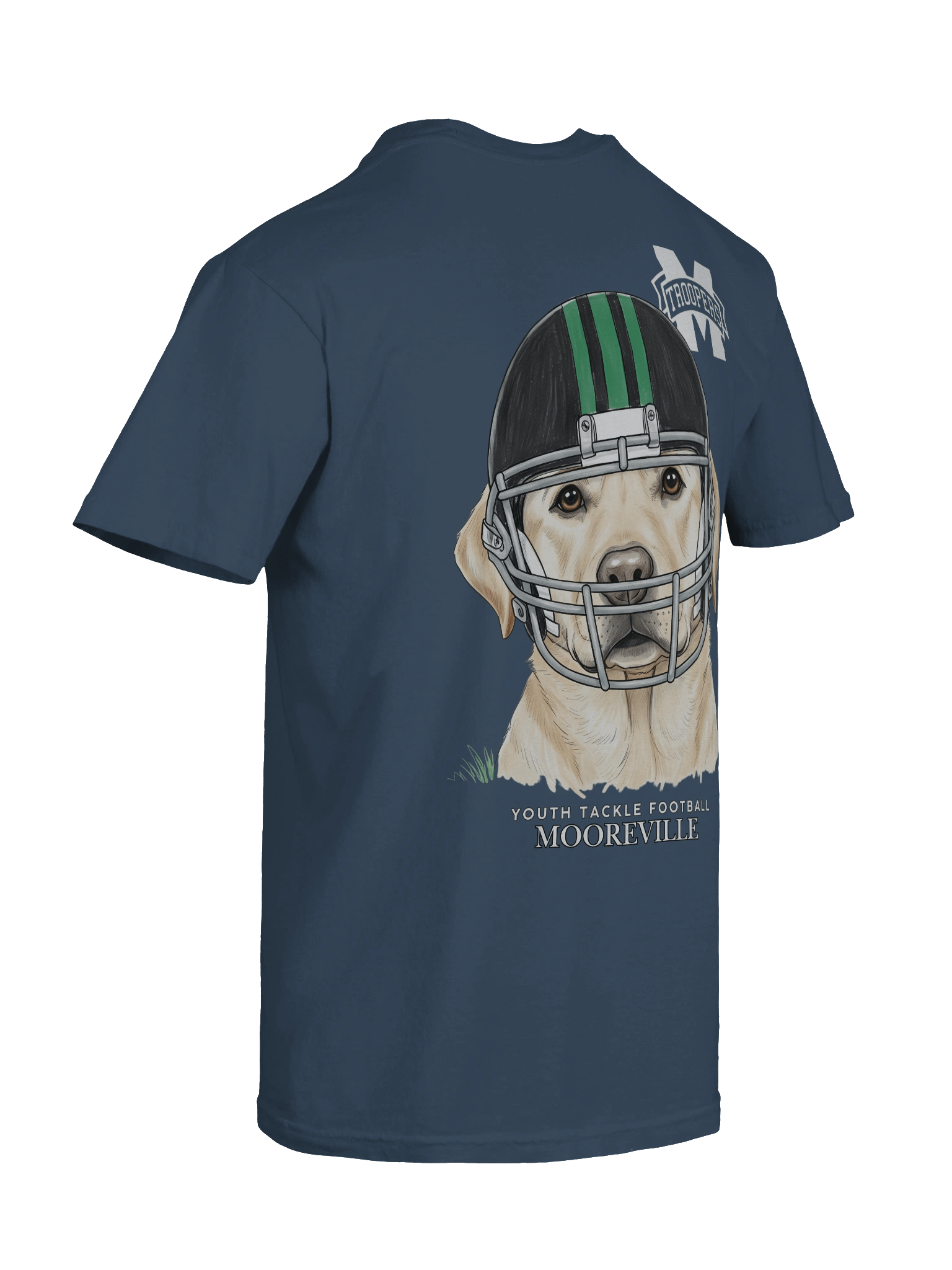 Labrador Football Helmet T-Shirt product image (10)