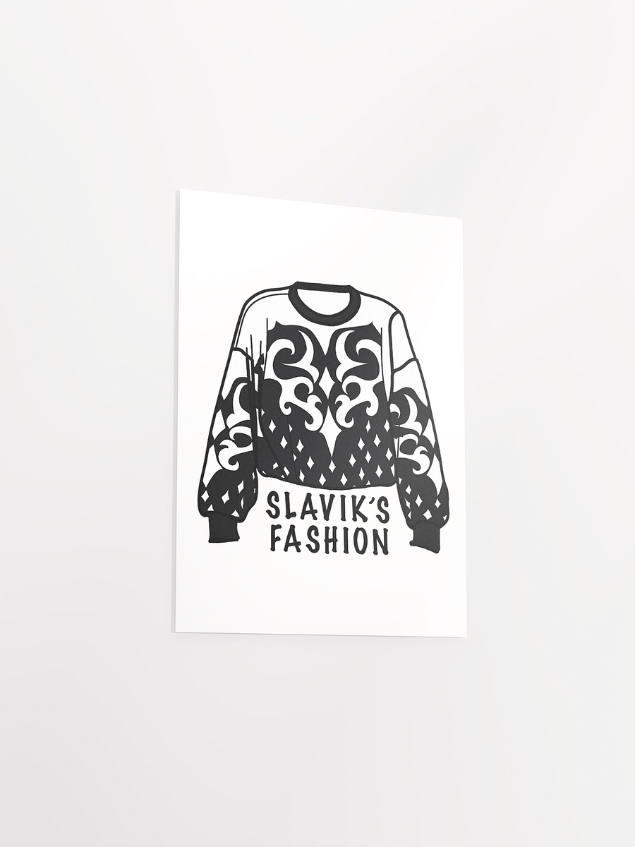 Poster 'Slavik's Fashion Sweater' product image (3)