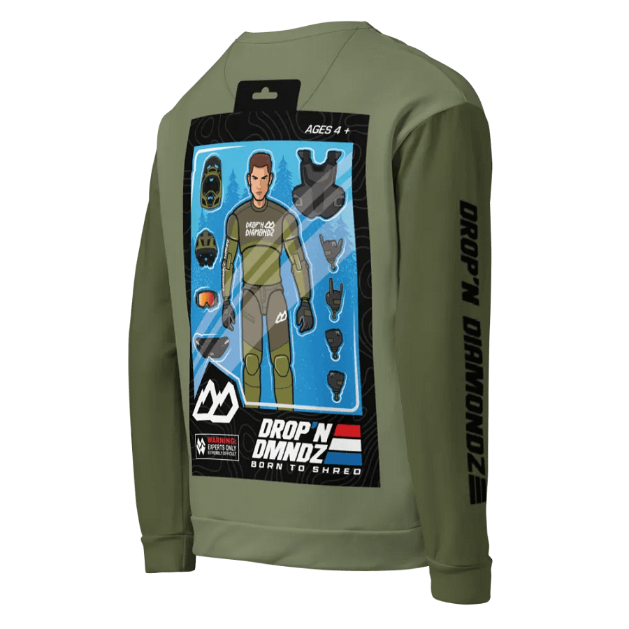 Dropn Diamondz Shred Sweatshirts product image (5)