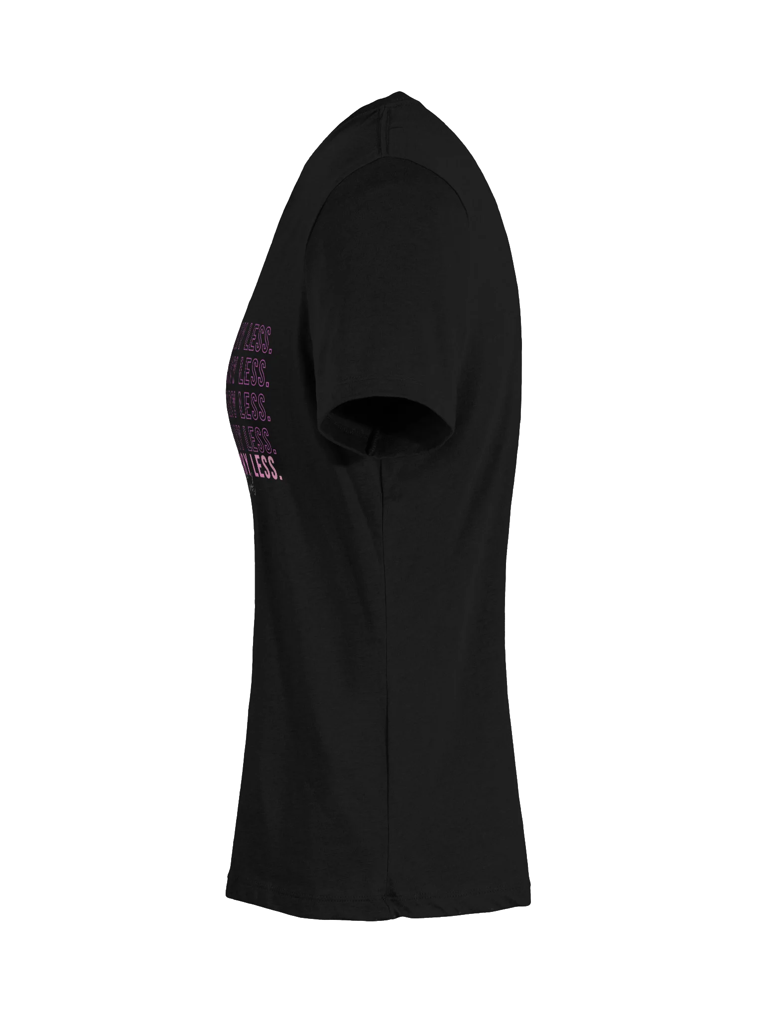 Pray More Worry Less 2.0 V-Neck Tee - Pink Gradient product image (11)