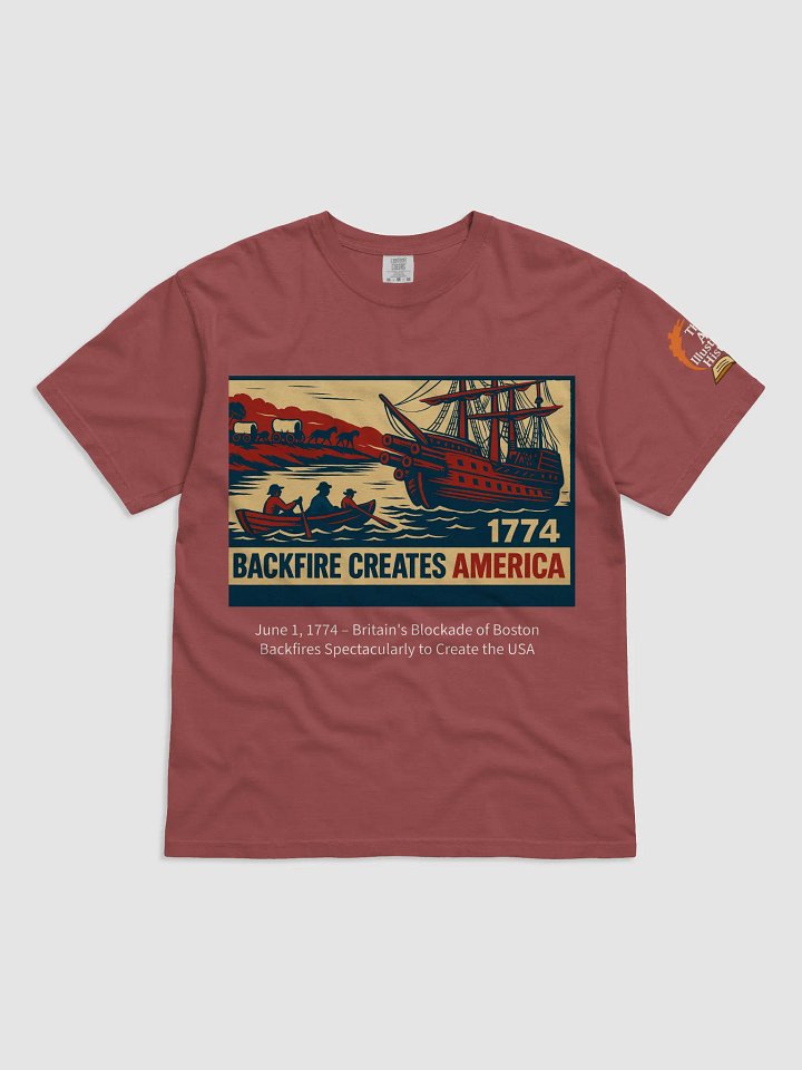 June 1 - British Backfire - Boston Port Act 1774 product image (2)
