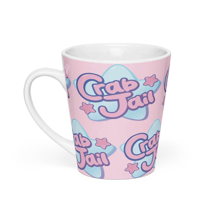 Crabjail Logo Latte Mug product image (1)