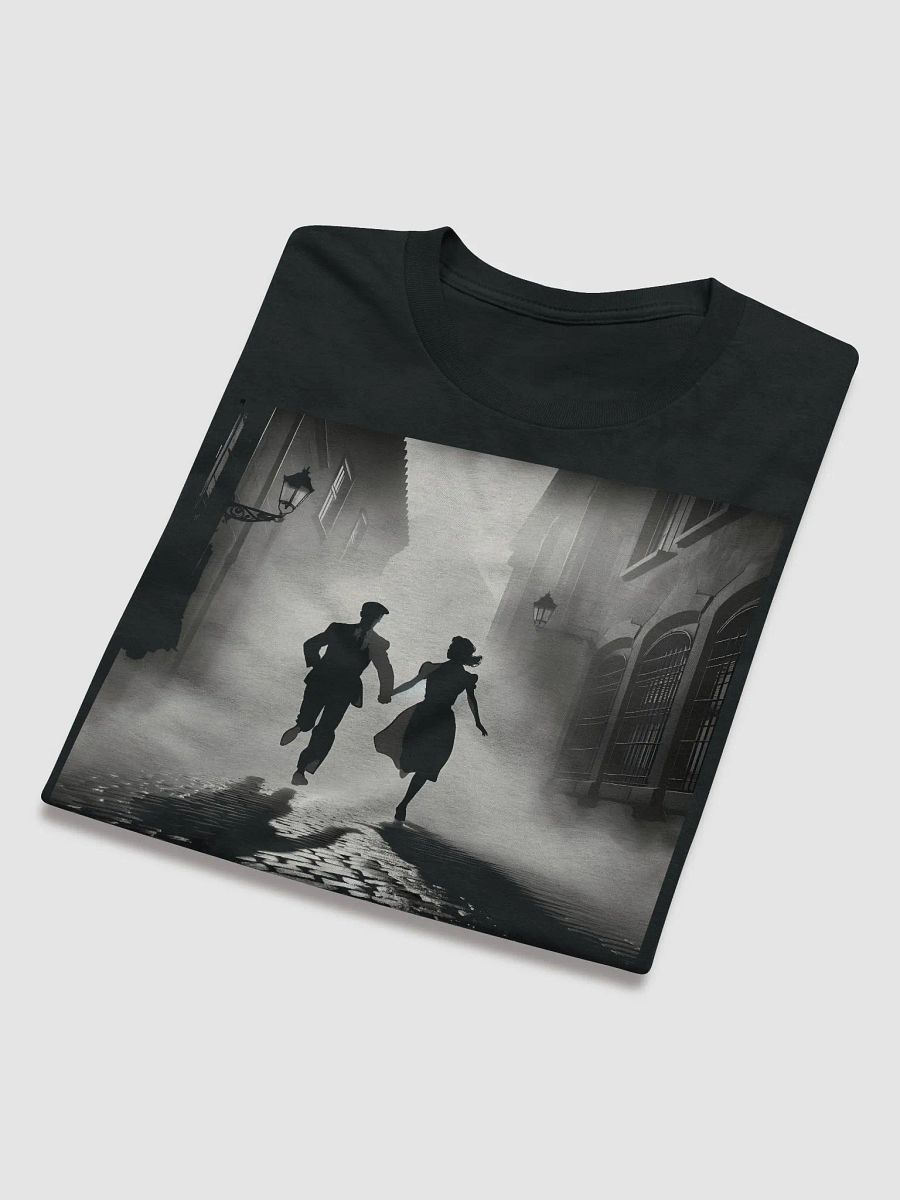 Fleeting Moments: A Noir Escape (Front Print Womens Tee) product image (5)