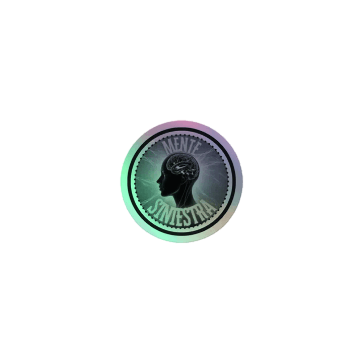 Mente Siniestra Holographic Sticker Set product image (1)