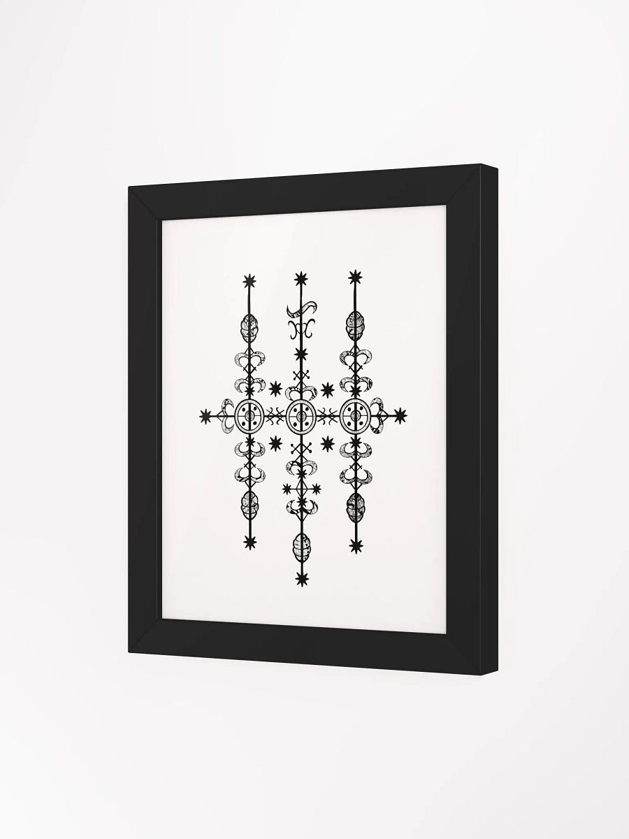 Frame with Marasa vèvè product image (27)