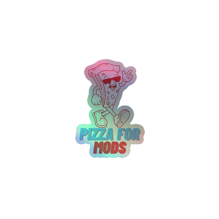 Pizza for Mods Sticker product image (1)