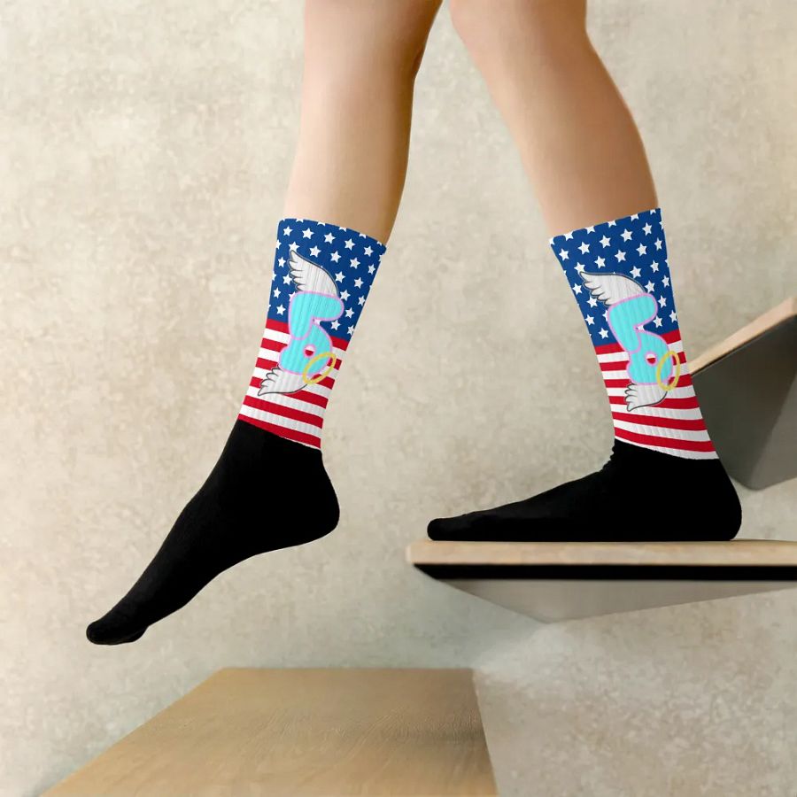 Light's Glitched Socks (MERICA) product image (3)