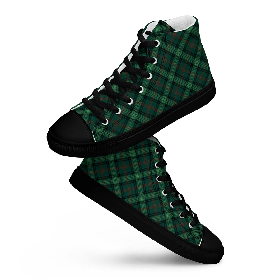 Ross Hunting Tartan Men's High Top Shoes product image (13)