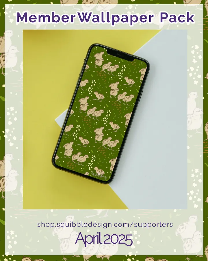 Wallpaper Pack for Supporters April 2025 product image (1)