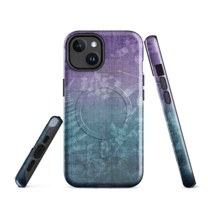 Blue Wildflower iPhone Case product image (1)