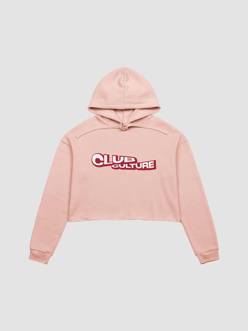 V-Day Cropped Hoodie