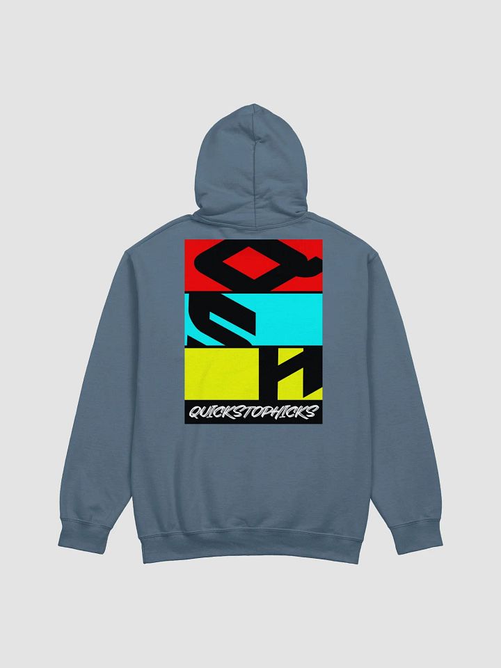 QSH BLACKOUT LOGO BLOCK HOODIE product image (12)