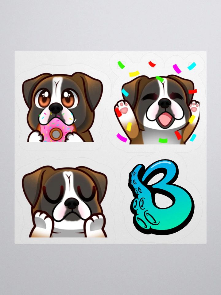 Moose sticker sheet product image (1)