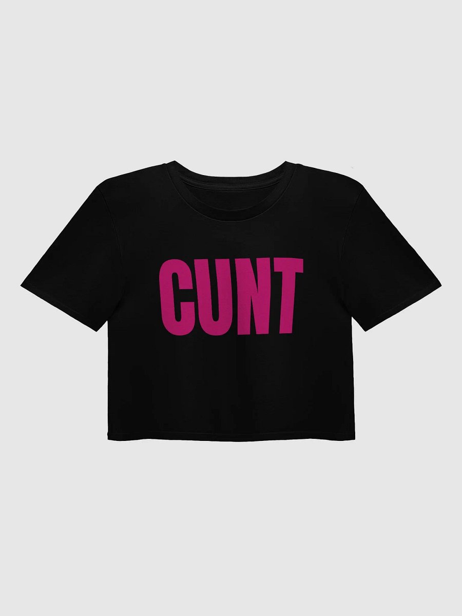 CUNT Crop Top product image (1)
