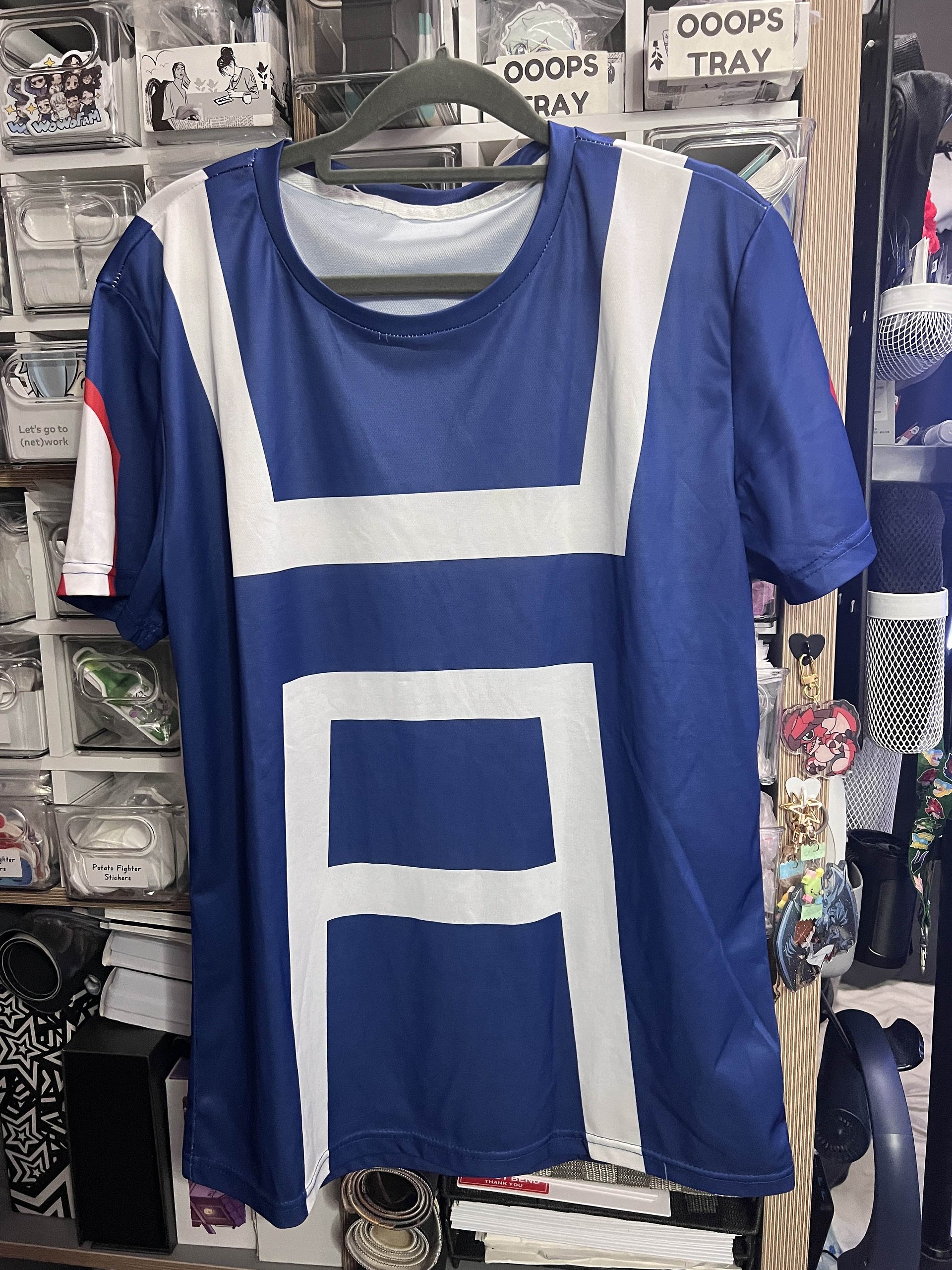 My Hero Academia UA High School Training Uniform Custom Cosplay 3D All Over Printed T-shirt (Worn once) product image (1)