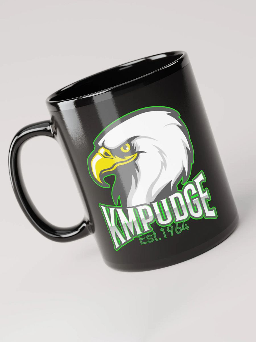 Vintage Eagle Crest Black Mug product image (3)