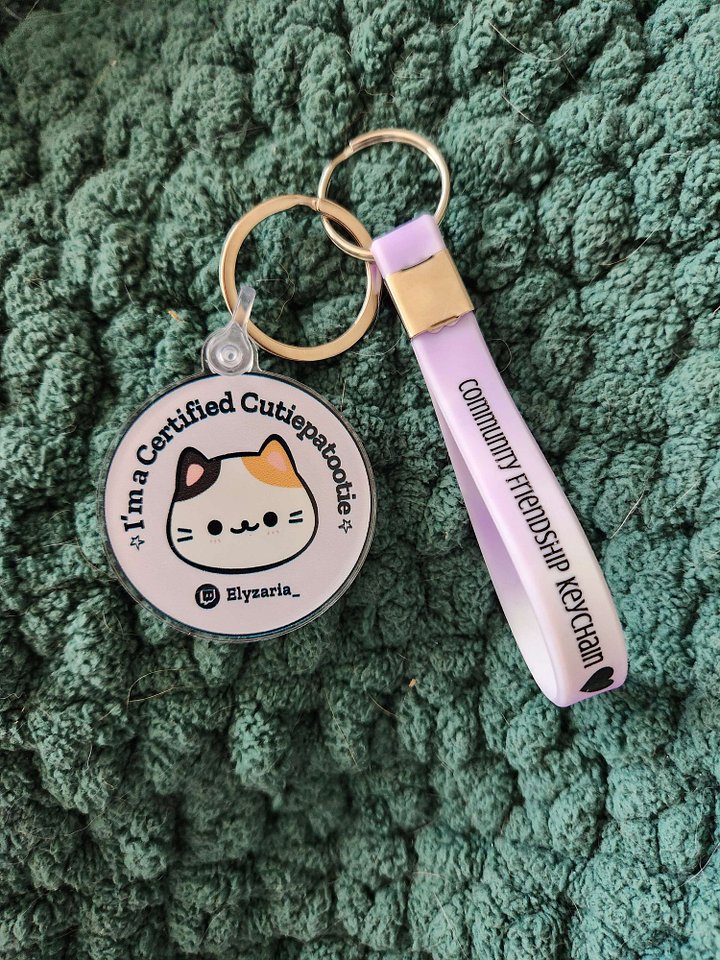 Community Friendship Wristlet Keychain by Elyzaria_ product image (2)
