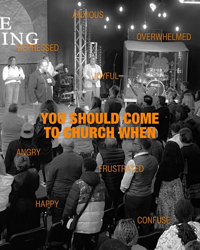 Church isn’t just a place. It’s a community of people who care and love you even though life is hard and things may not be go...