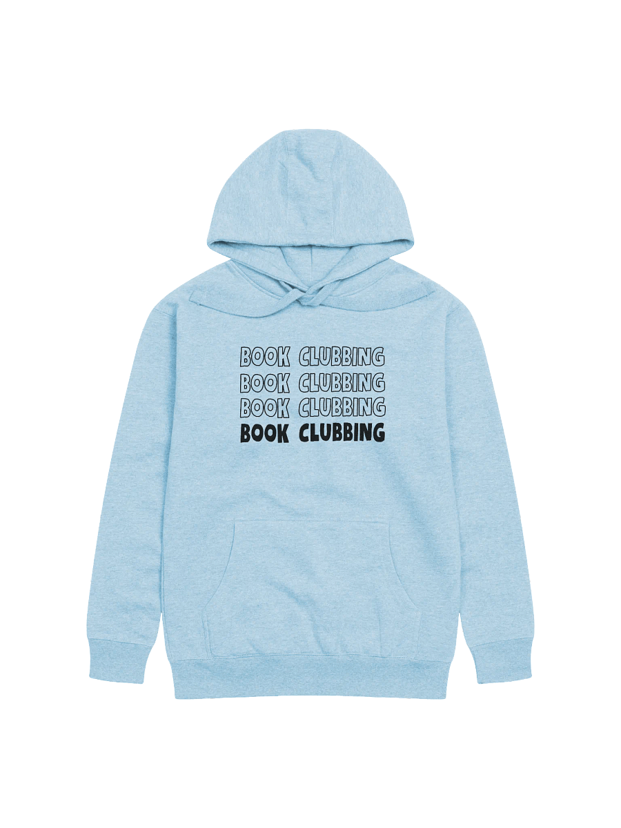 Book Clubbing Bookish Humour Hoodie product image (1)