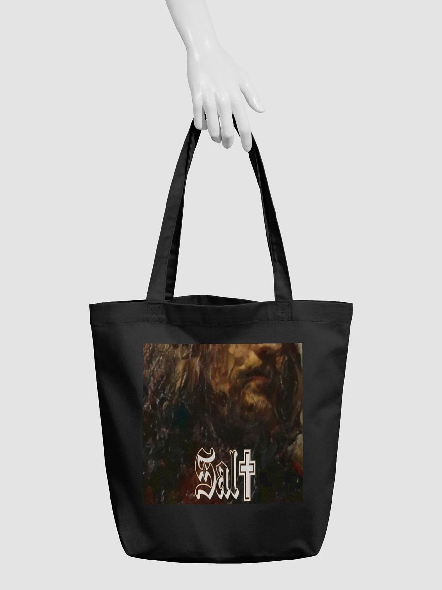 A tote bag with a "Salt" theme – A design featuring salt-related imagery, quotes, or biblical references (e.g., "You are the salt of the earth" – Matthew 5:13) product image (3)