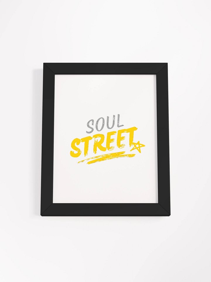 SOUL STREET Matte Poster Framed product image (13)