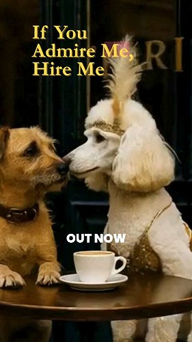 “If you admire me, hire me… a gigolo who knew better days.”

“Just a Gigolo & a Showgirl” is out now – a 1920s tango-meets-ra...