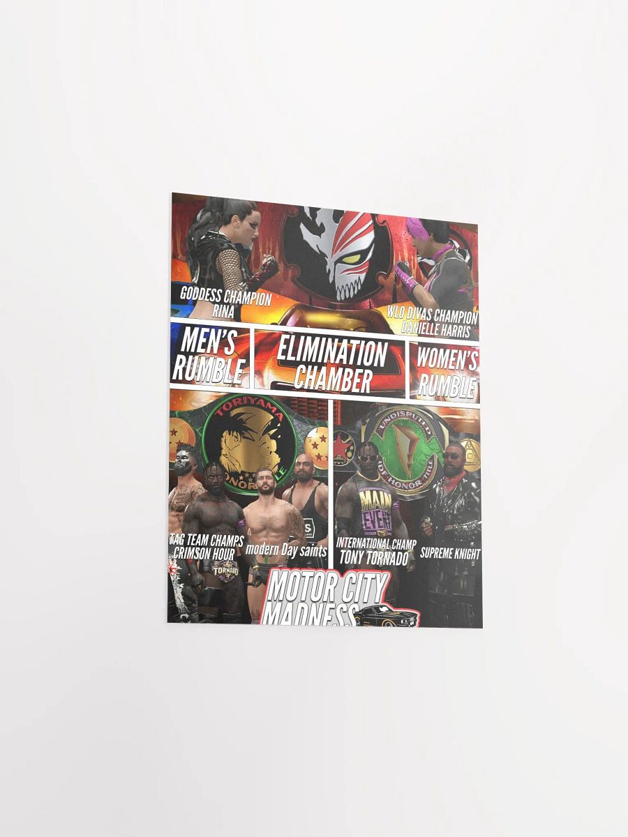 Motor City Madness PLE Poster product image (8)