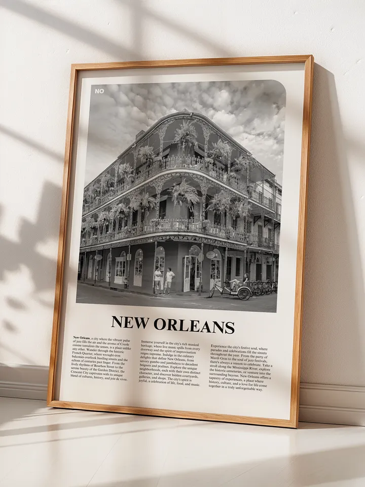 New Orleans 01 Newspaper Poster product image (2)