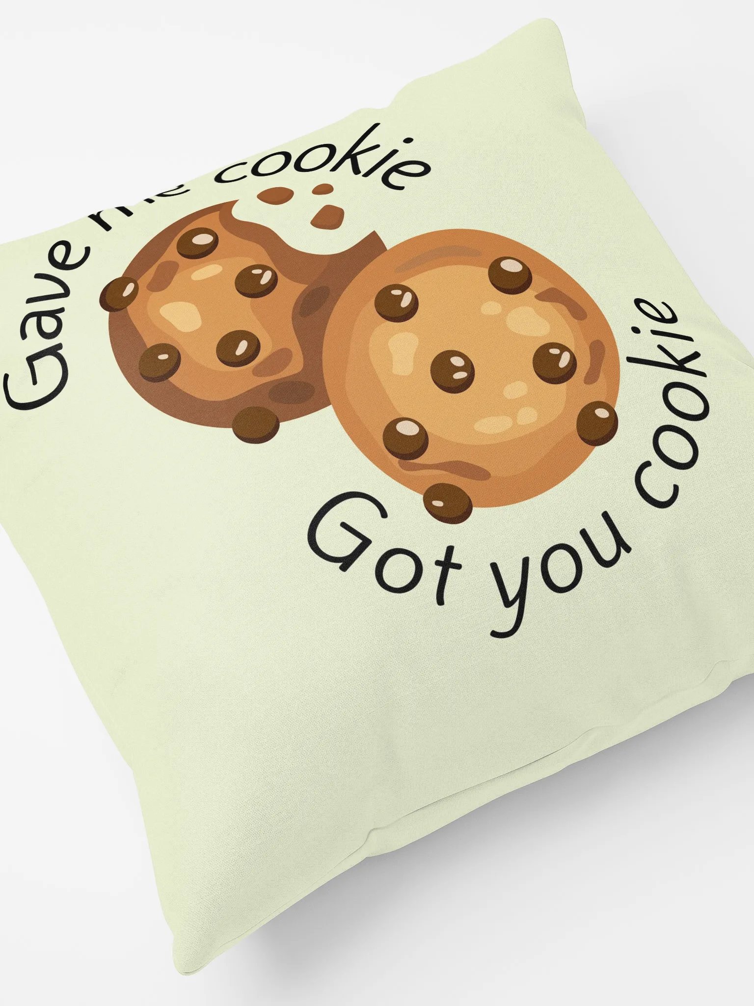 New Girl Quote Pillow – “Gave Me Cookie” All-Over Print TV Fan Decor product image (4)
