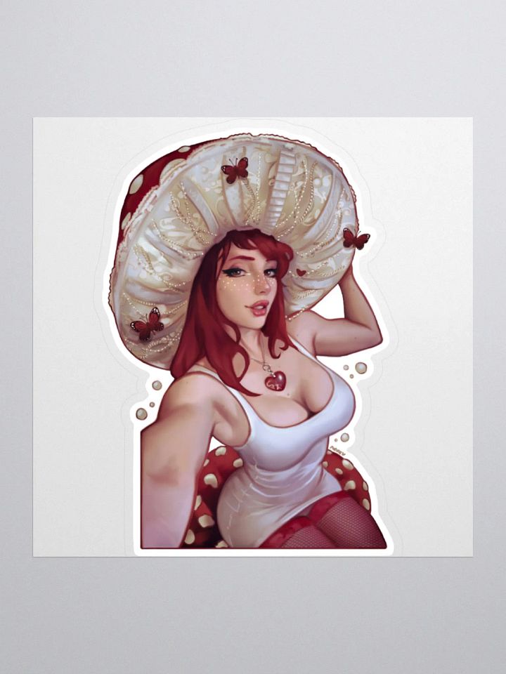 MUSHROOM GIRL STICKER product image (2)