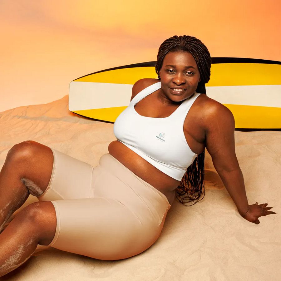Explore The World Longline Sports Bra product image (5)