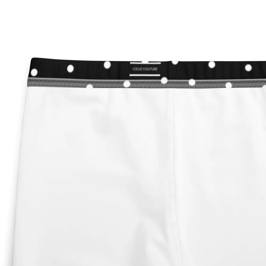 Girl's All-Over White Polka Dots Leggings product image (5)