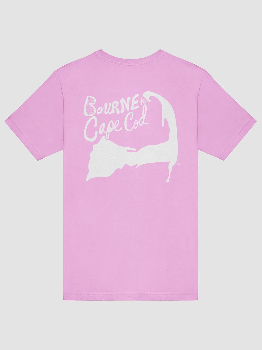Women's | BOURNE to Cape Cod™ | Supersoft T-Shirt by Bella+Canvas | White Logo on Pastel Colors product image (51)