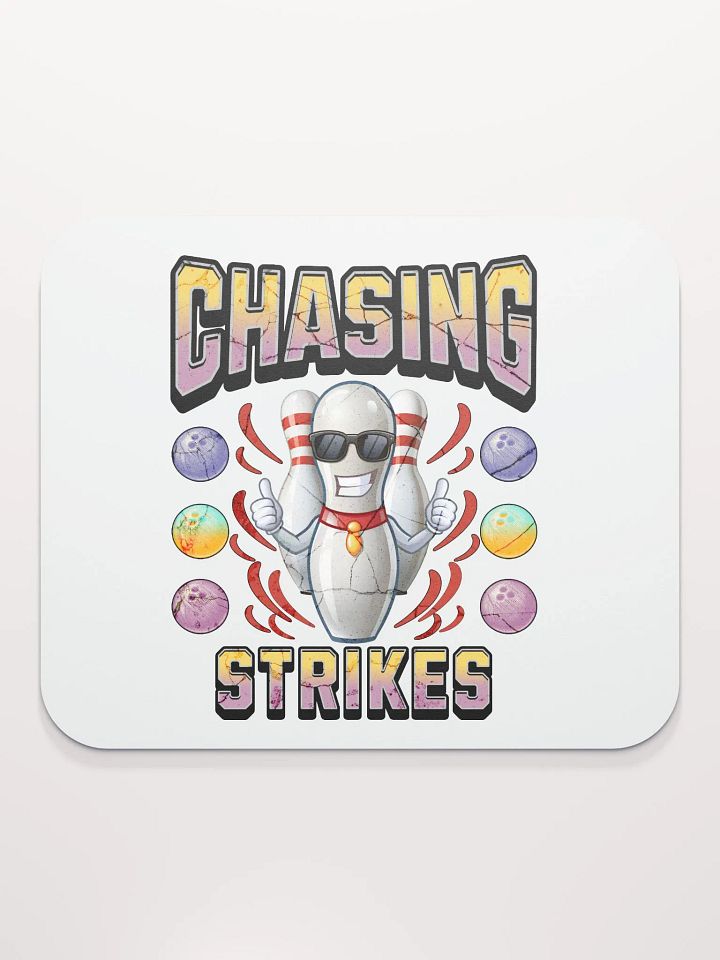 Chasing Strikes Bowling Zone Mouse Pad product image (2)