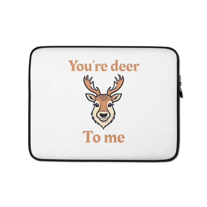 Deer to Me Laptop Sleeve product image (1)