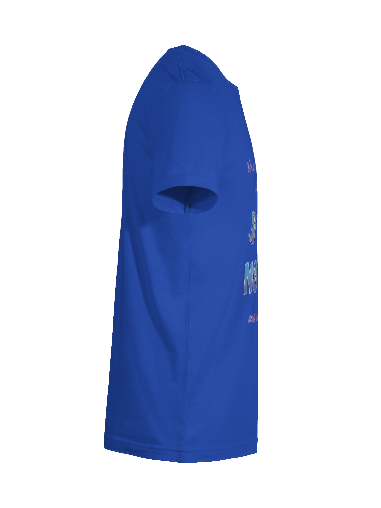 "No Idea" T-shirt (blue) product image (12)