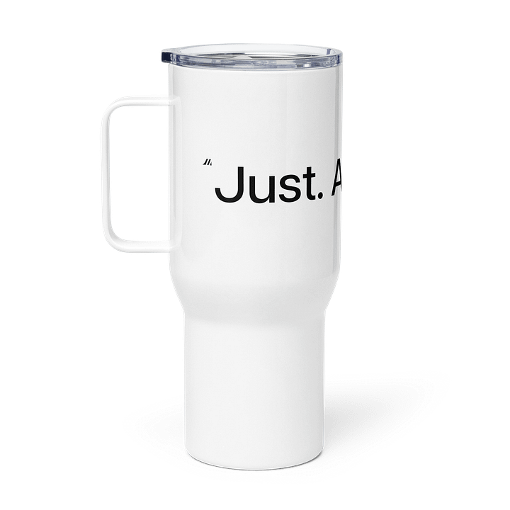 Maxiom Travel Mug with Handle – Just. Ask. Max. product image (1)